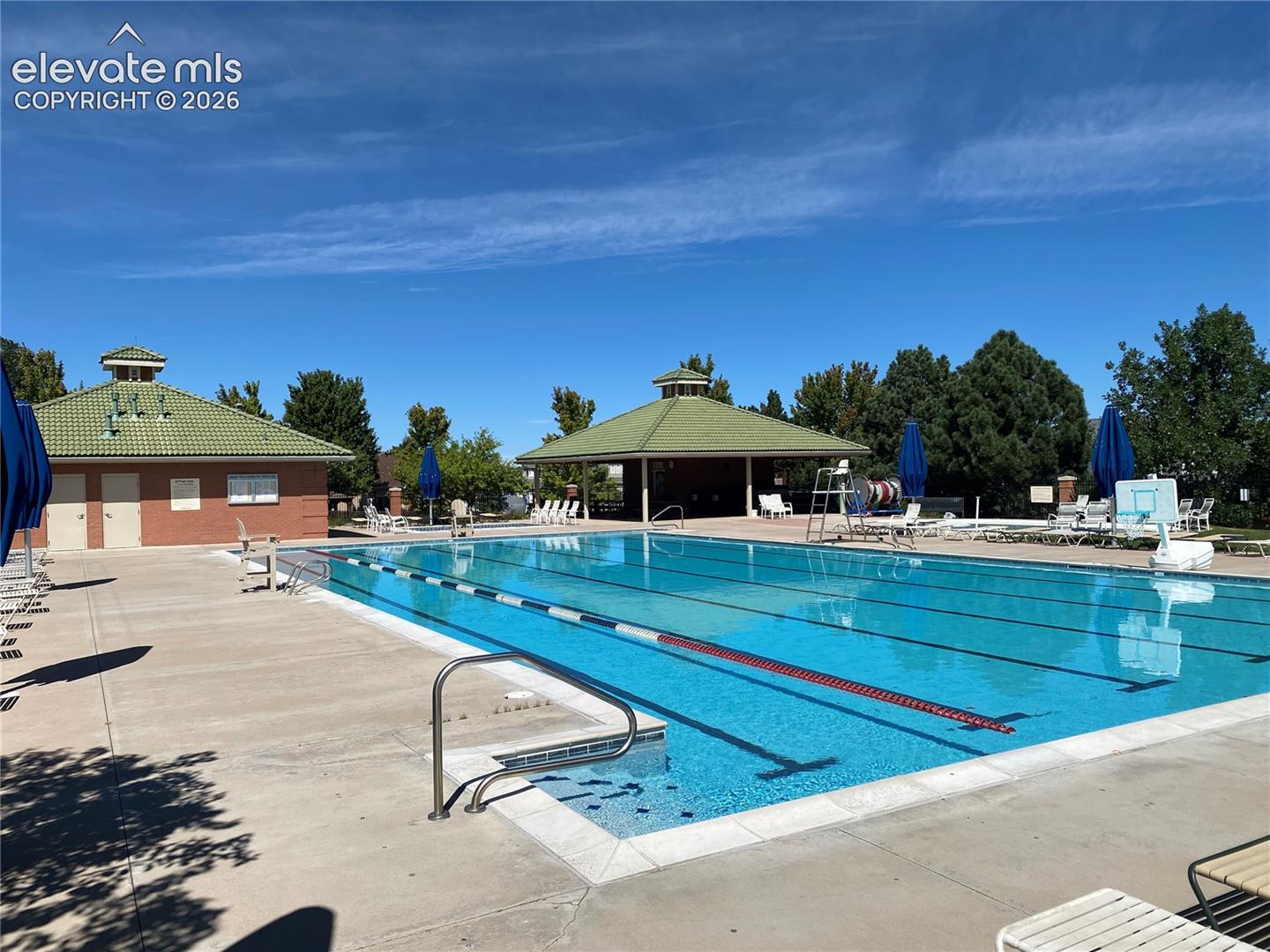 Swimming pool included with annual HOA fees.