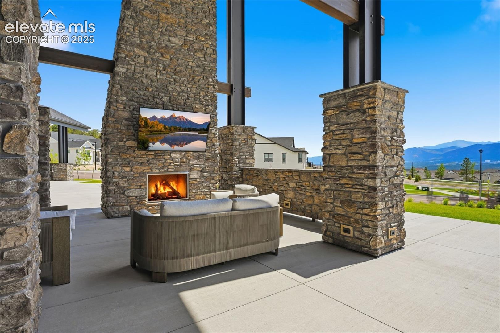 outdoor gathering space