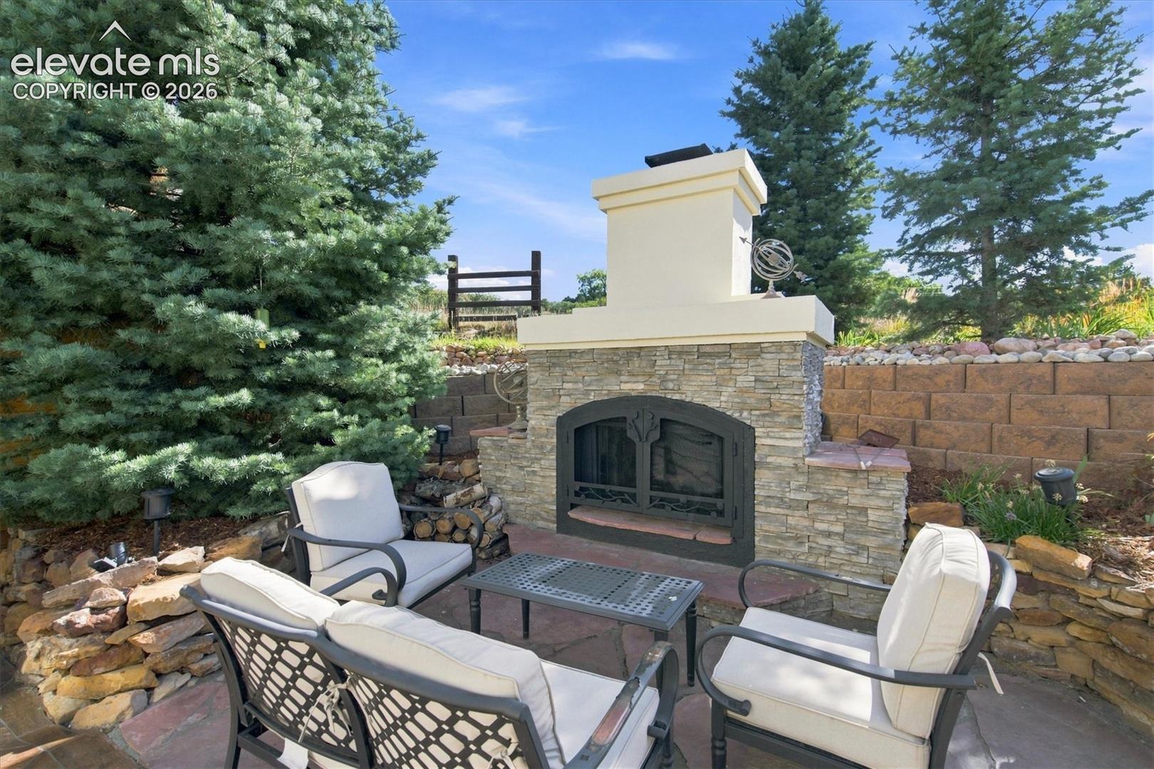 Outdoor Fireplace