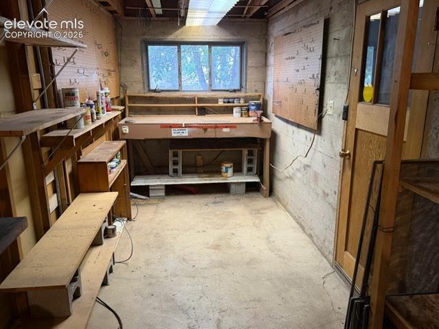 This basement workshop is a handyman's dream!
