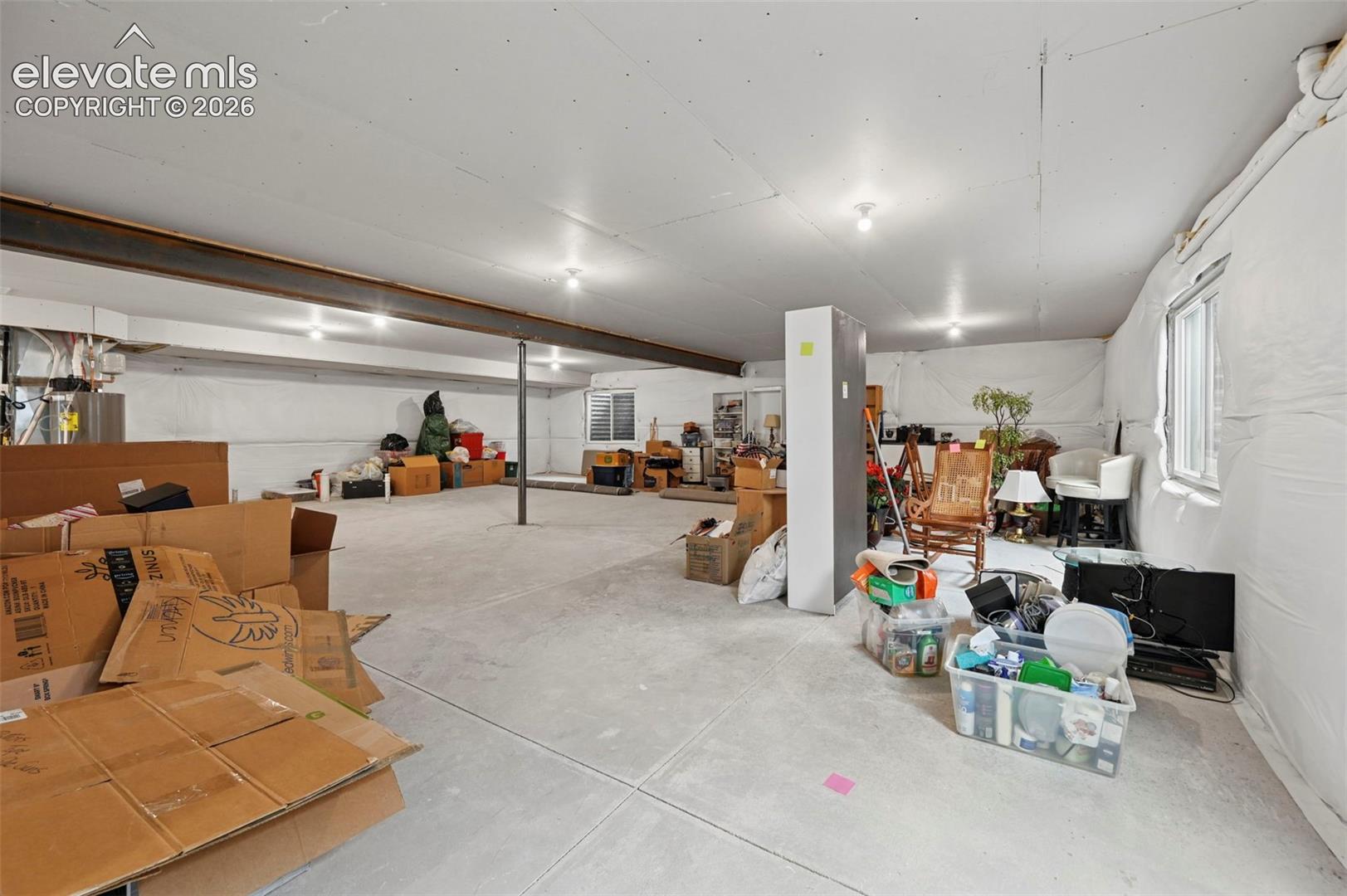 Spacious basement