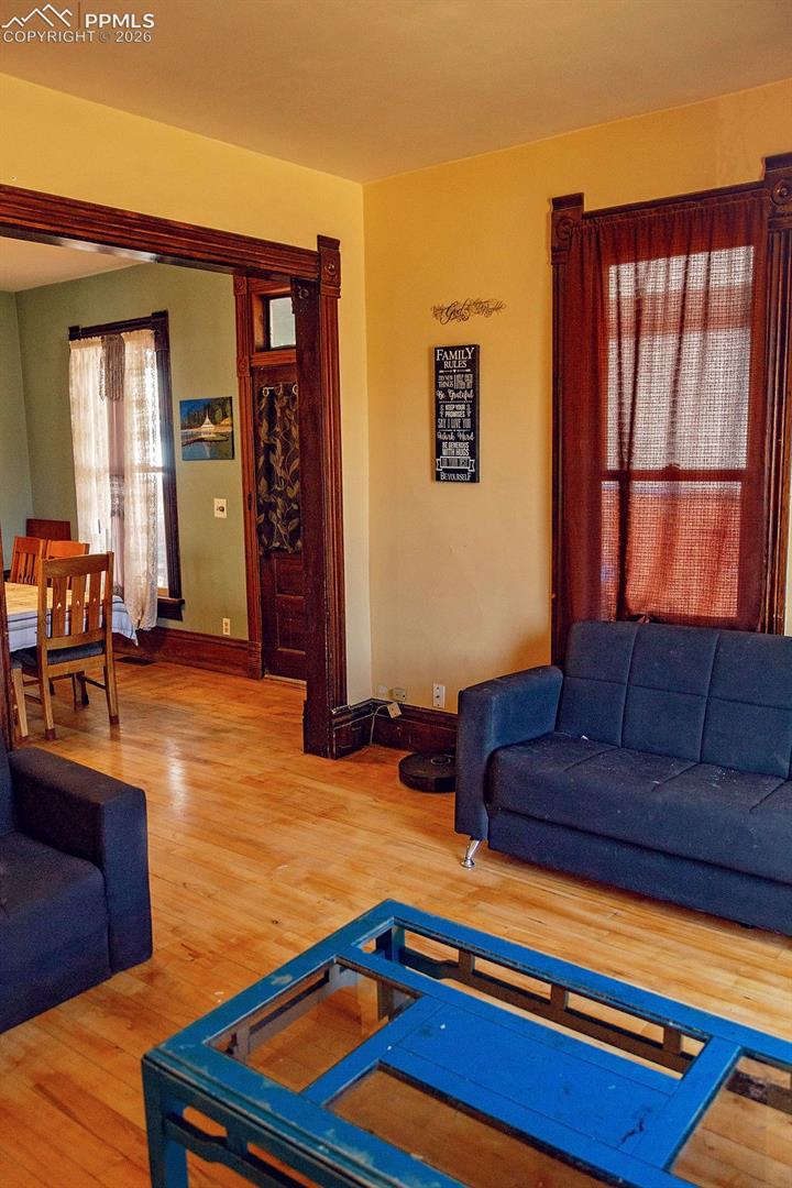 Living Room Looking Towards Dining Room