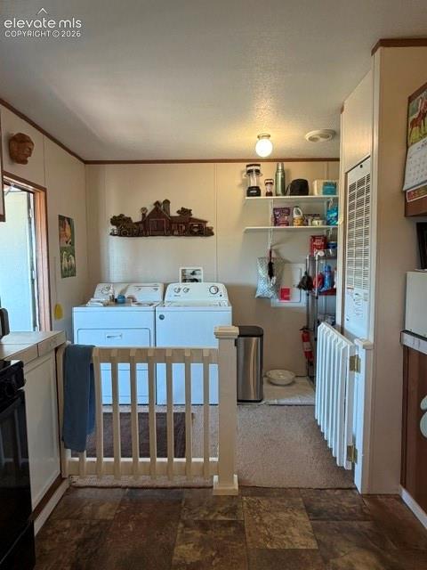 Washer and dryer included