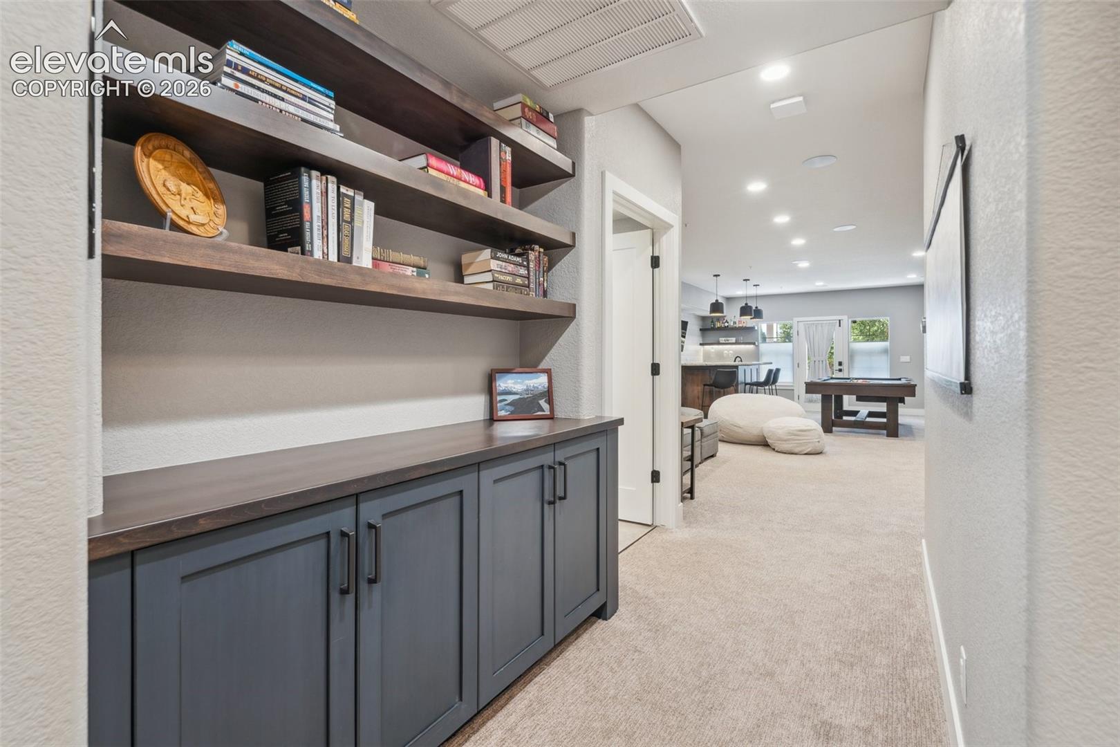 Fabulous Built-ins Basement Level