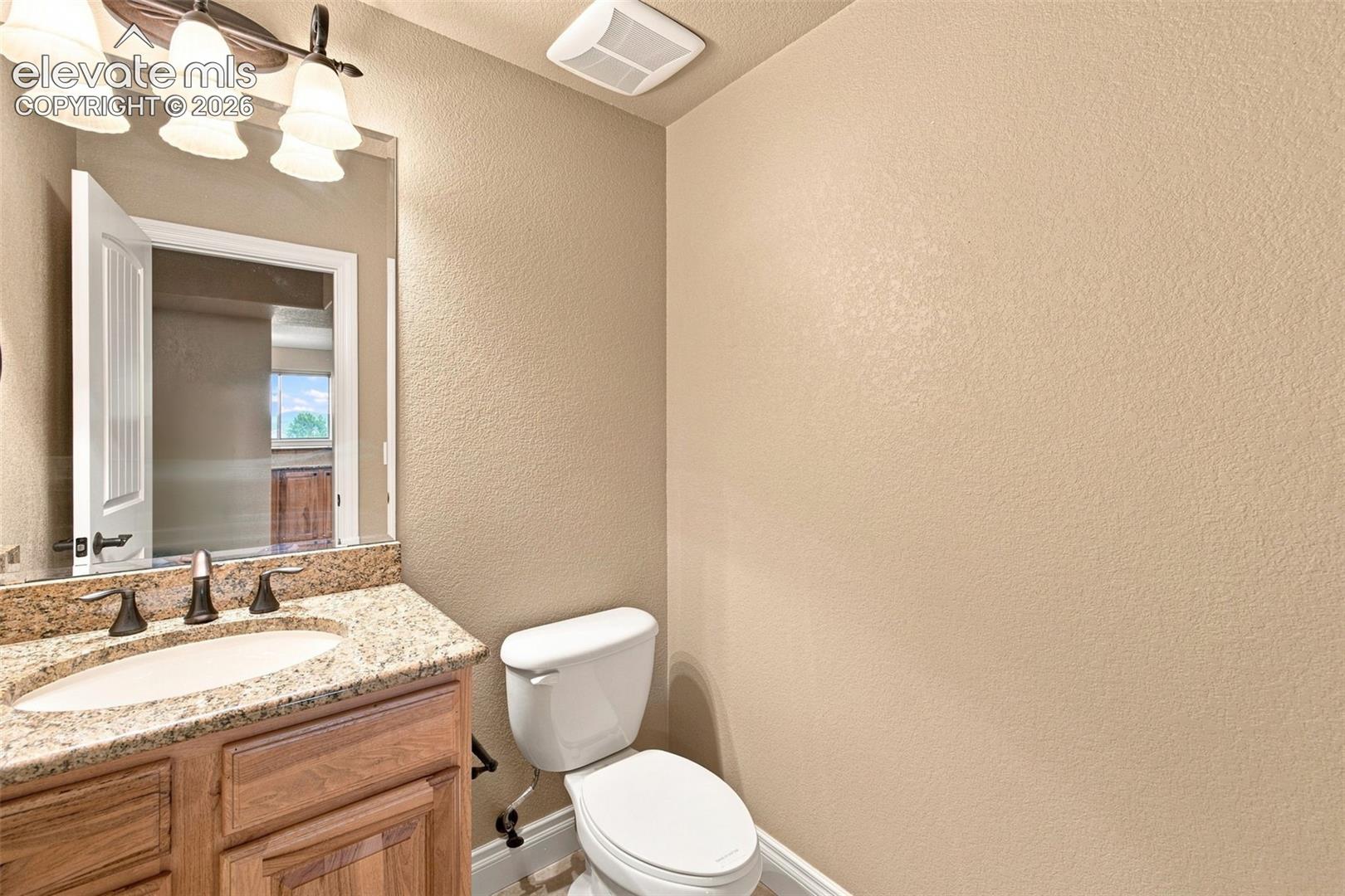 Lower-level Powder Room!