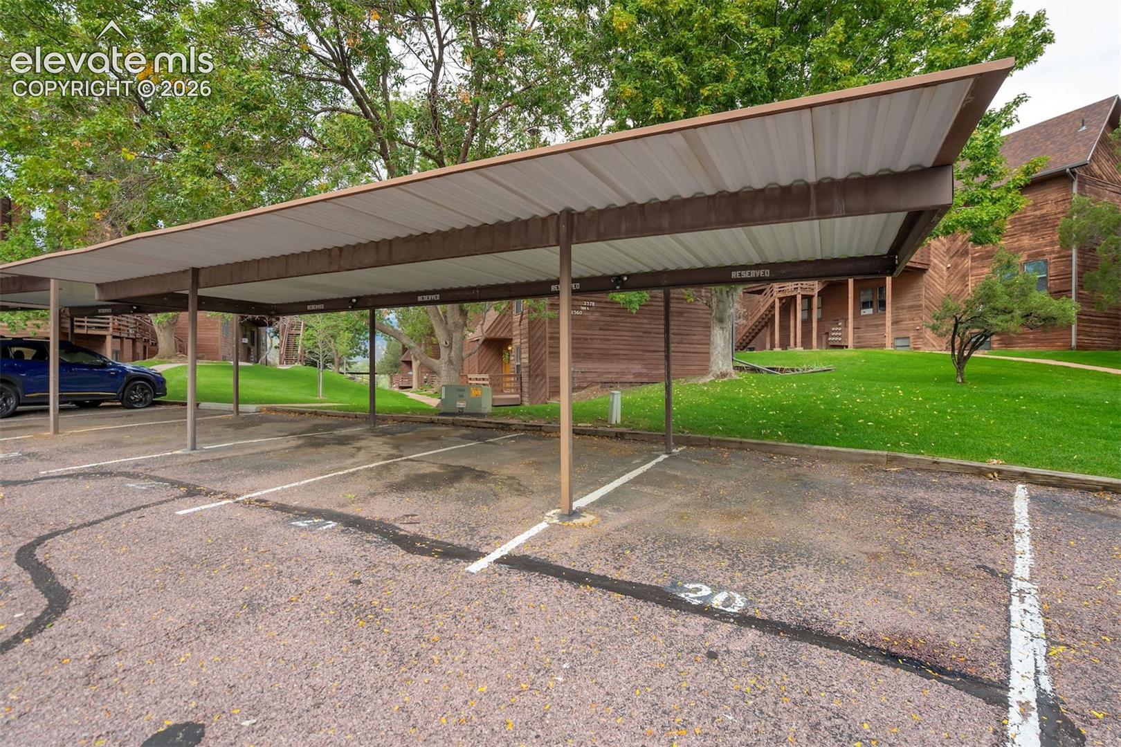 Carport #20 is assigned to the unit
