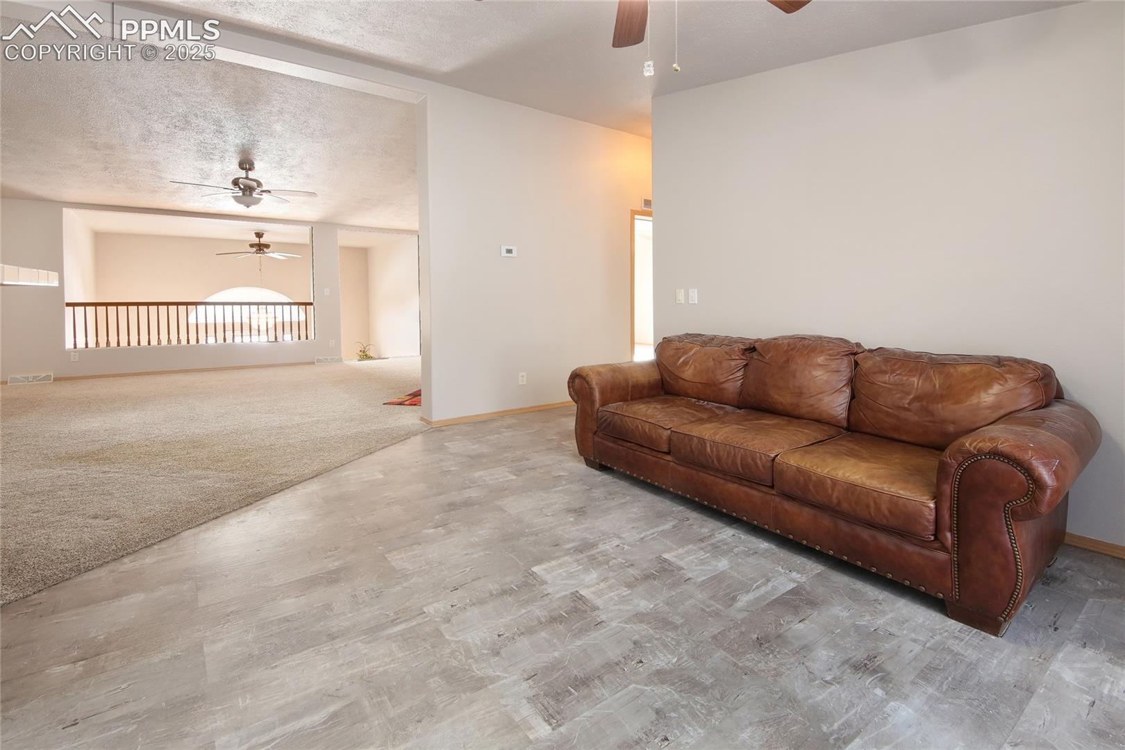 Dining room with living room adjacent