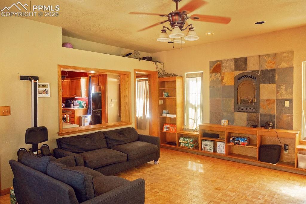 Family Room with Fireplace