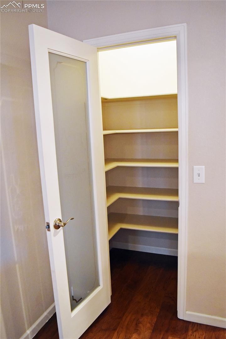 Lots of food and equipment storage!