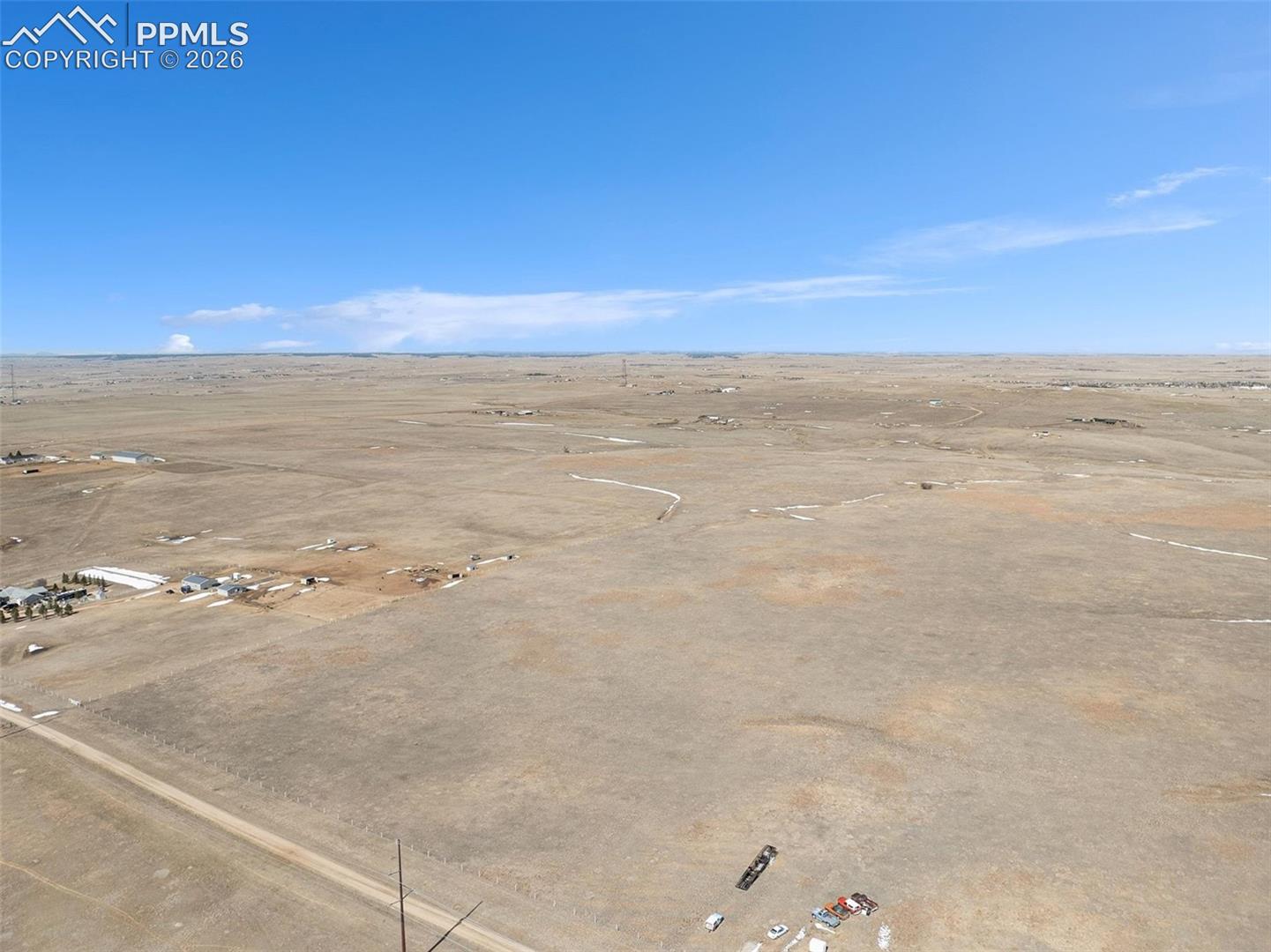 Additional ground-level view of the property and surrounding area.