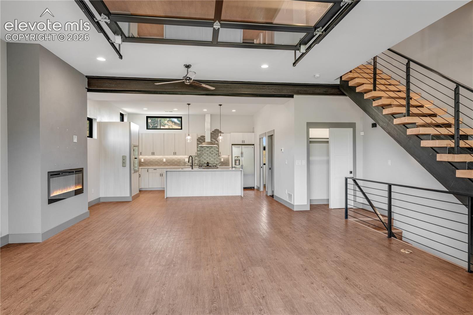 Kitchen with Vinyl Plank Flooring