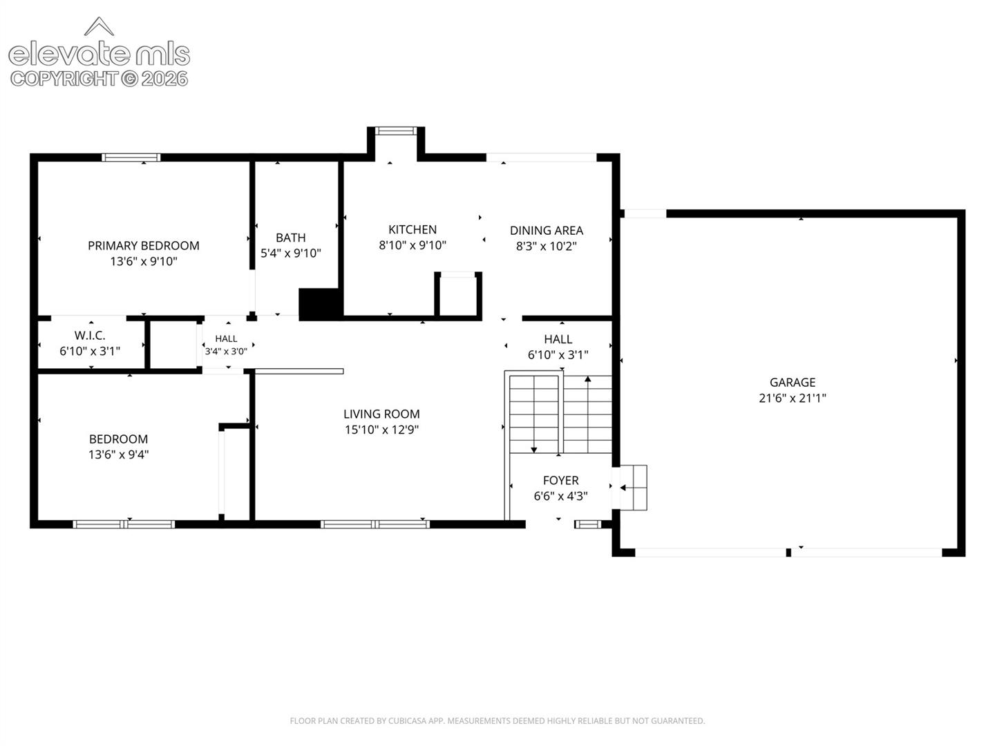 Upper Level Floor Plan