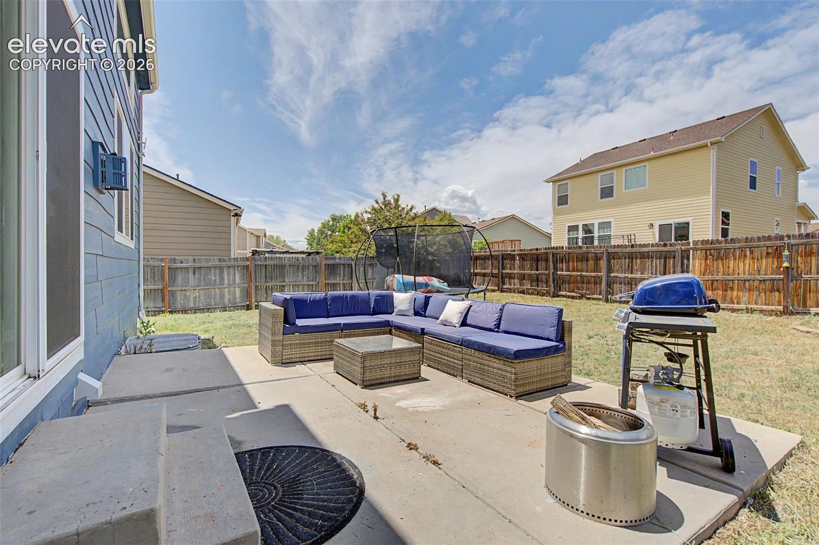 Back Patio for Outdoor Living