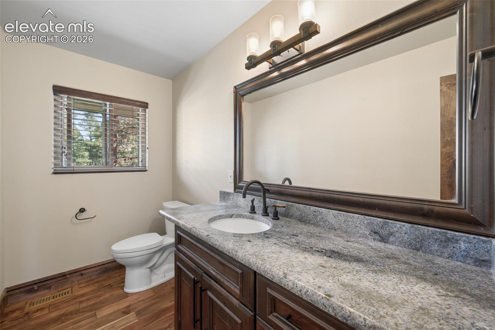 Half bath on main level