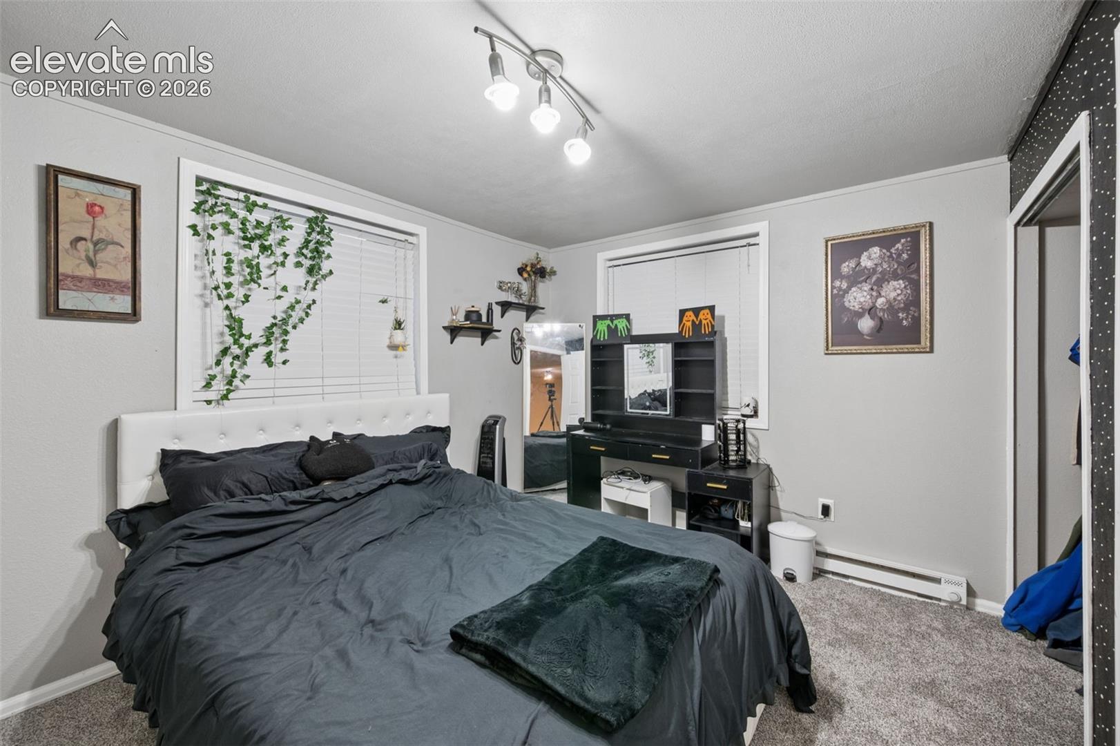 Basement bedroom