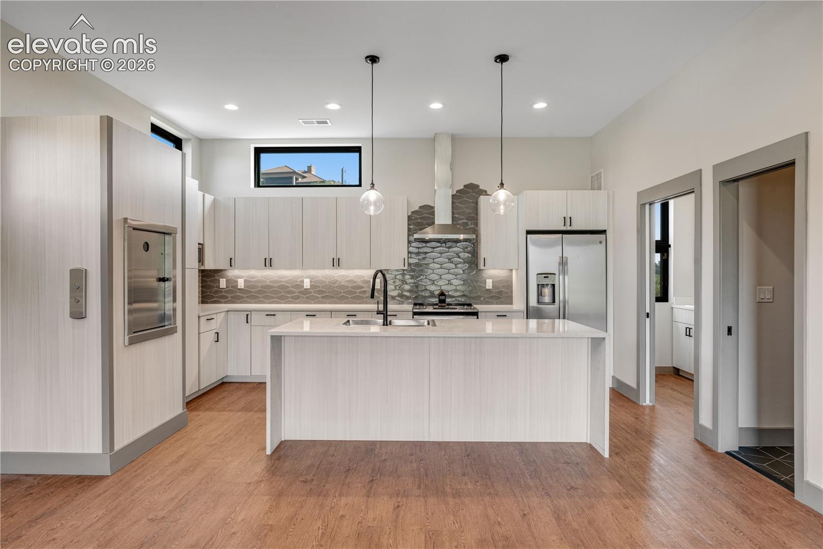 Kitchen with Stainless Steel Appliances