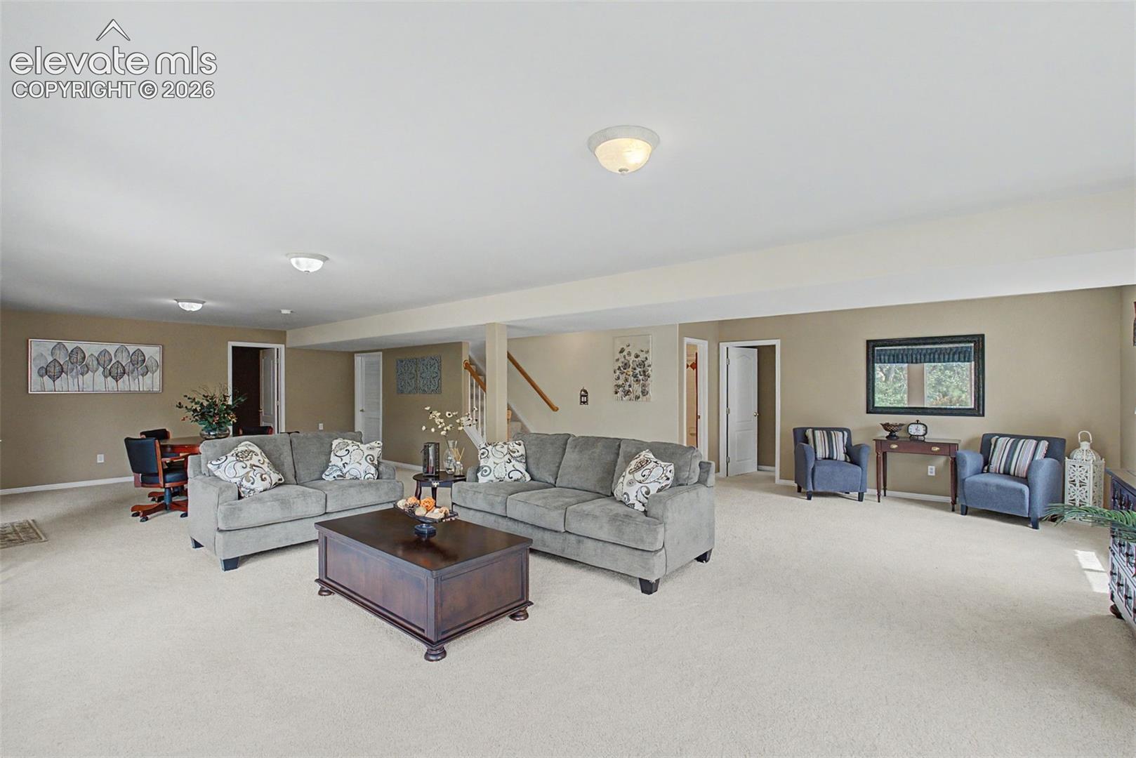 Expansive Basement Family Room!