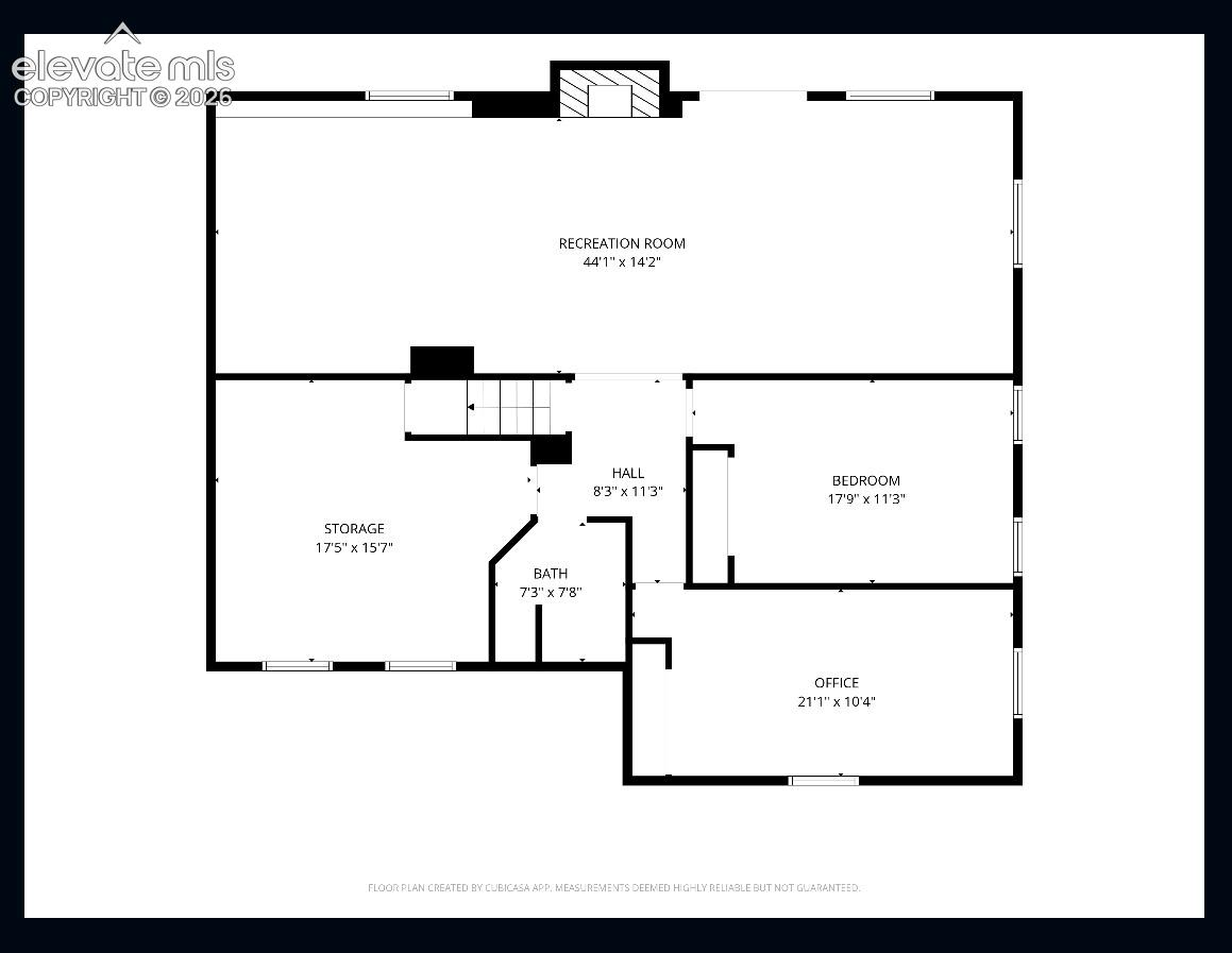 Floor plan basement. Dimensions are estimates.  Buyers agent must confirm. 