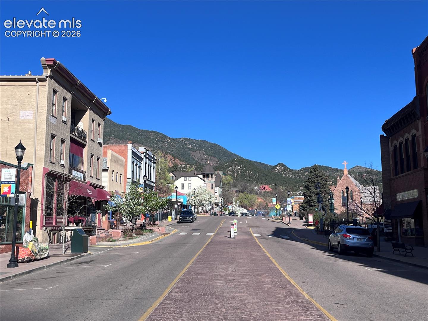 Near shops and outdoor recreation