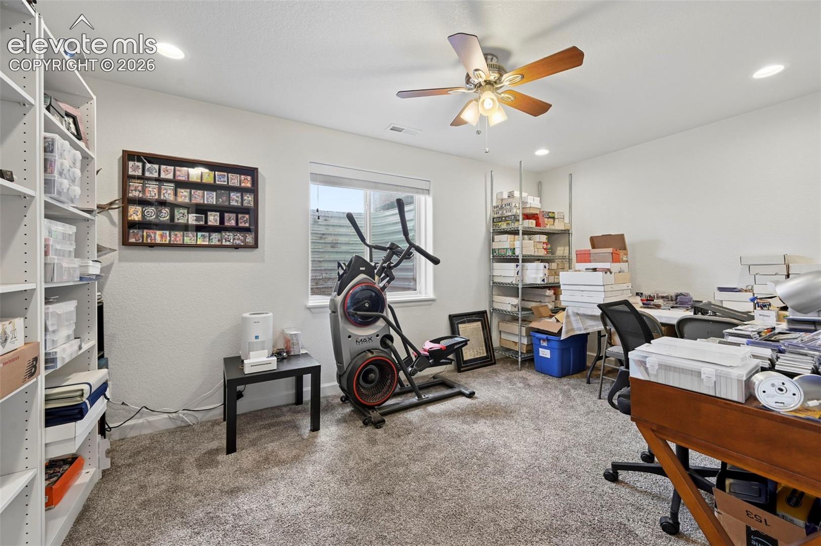 Office in Basement