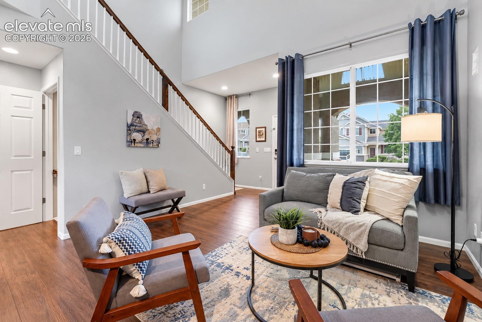 Bright, open living spaces flow naturally toward the front entry, creating an inviting feel from the moment you walk in.