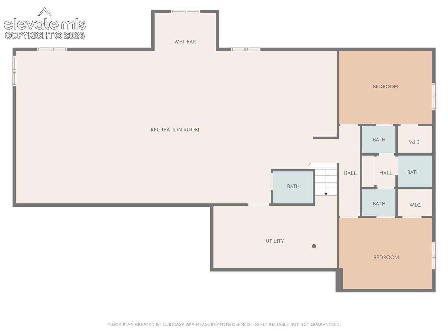 Basement floor plan