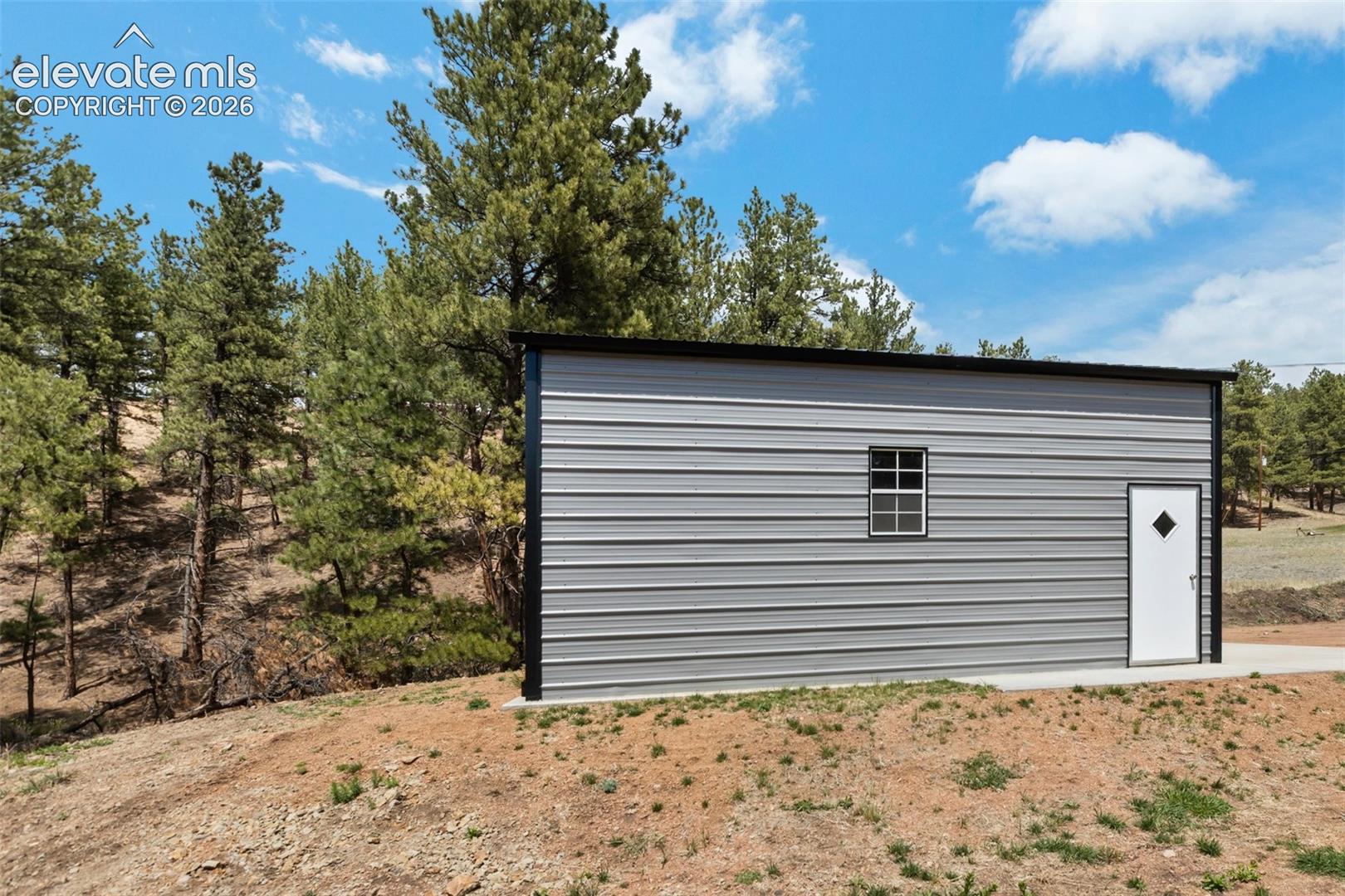 Oversized detached garage