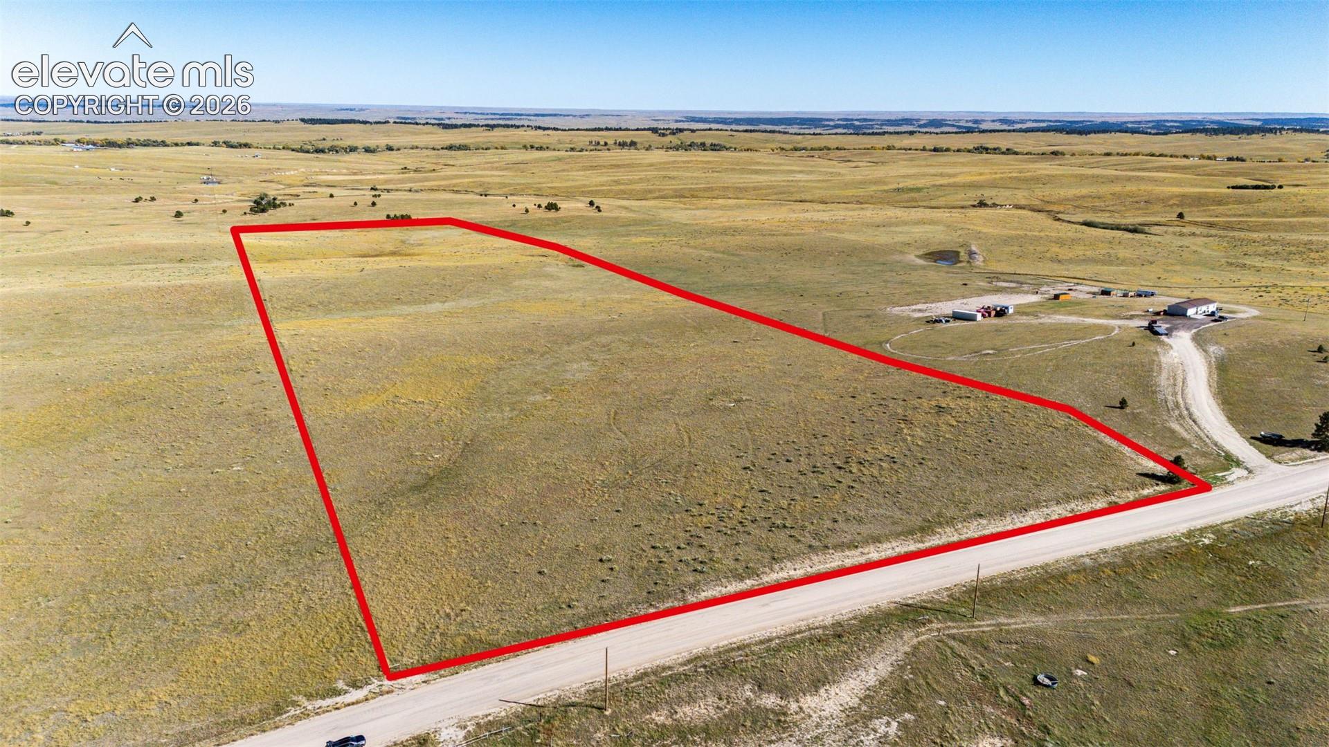 East View of Property Lines are Approximate and not a survey