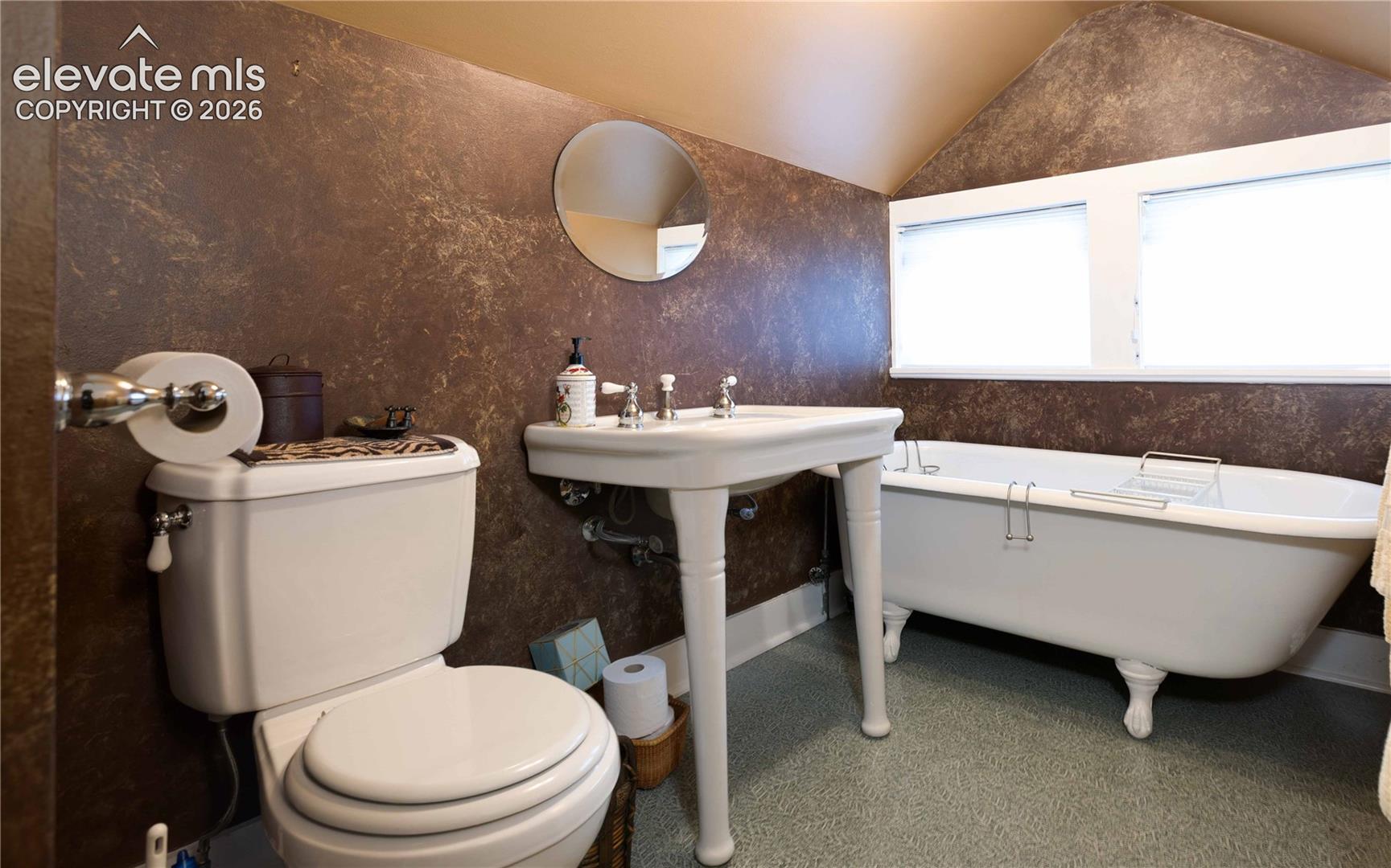 Attic bathroom