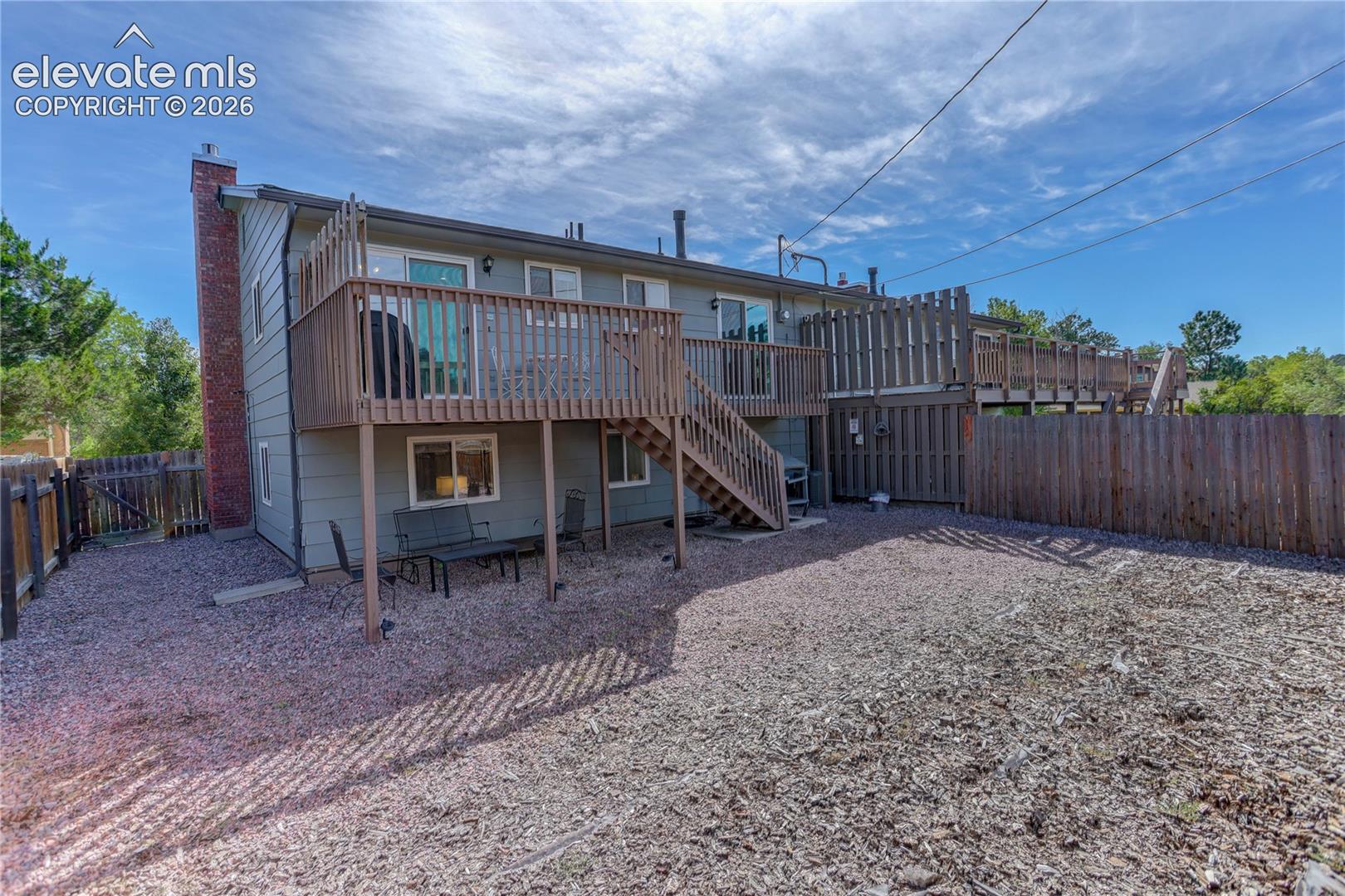  - fully fenced backyard