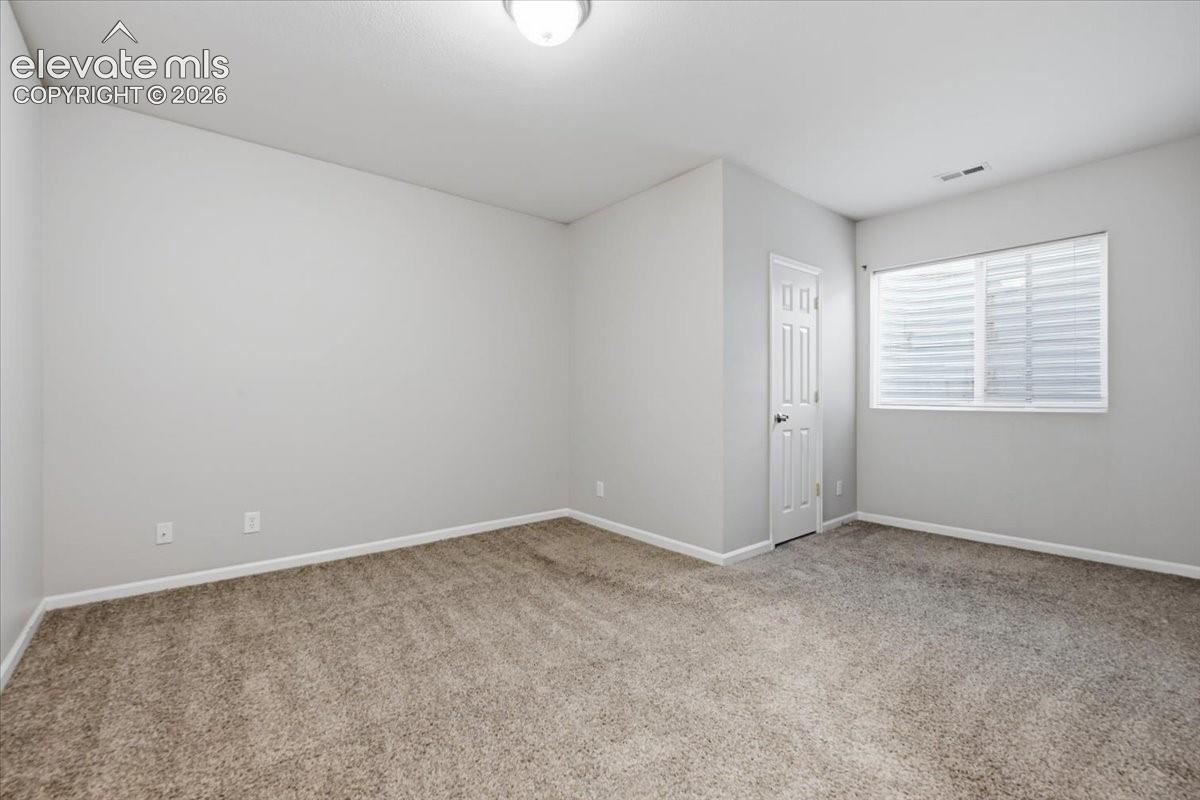 Basement bedroom