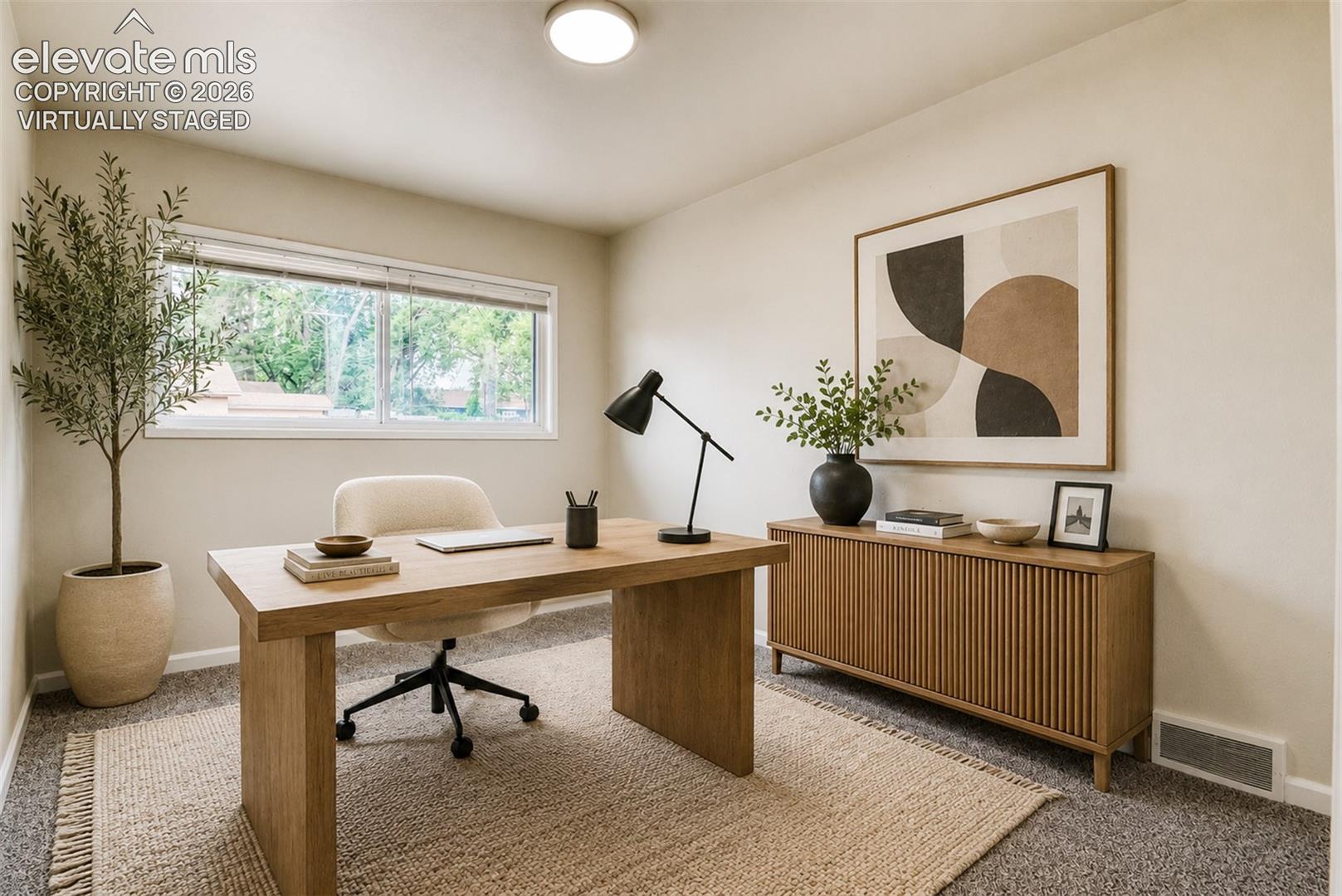 Virtually Staged
3rd Bedroom