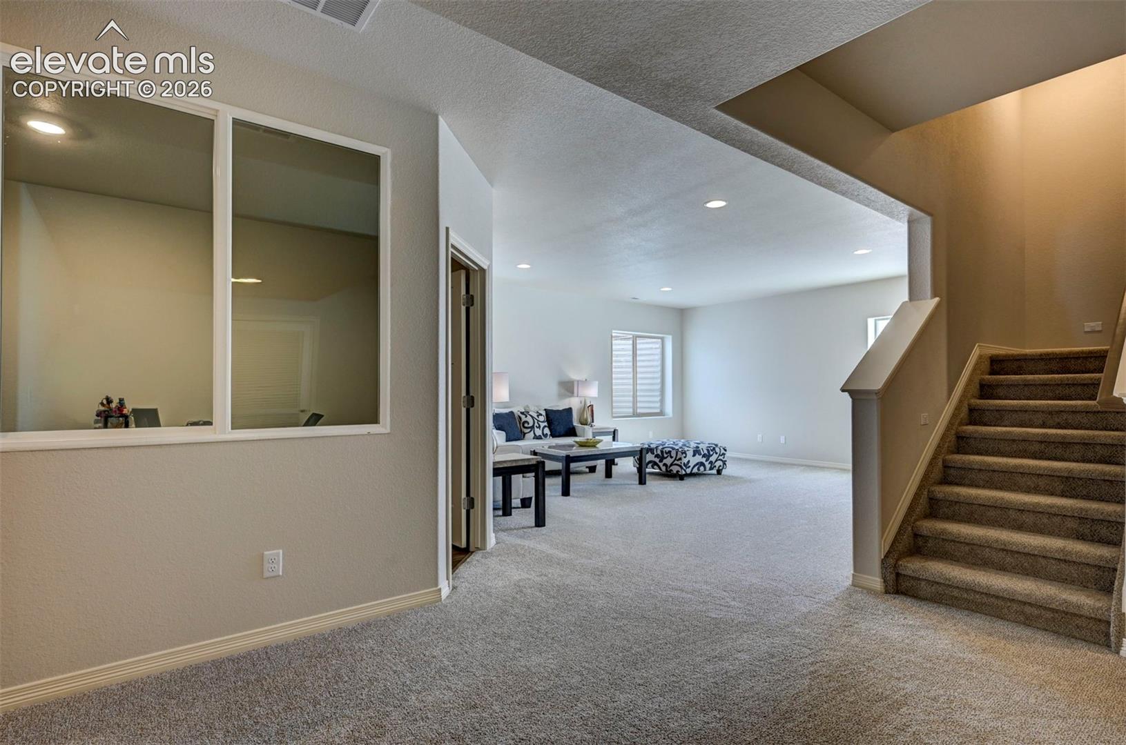 Basement w Office