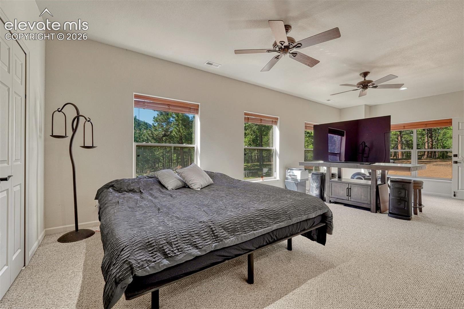 Extra large primary bedroom