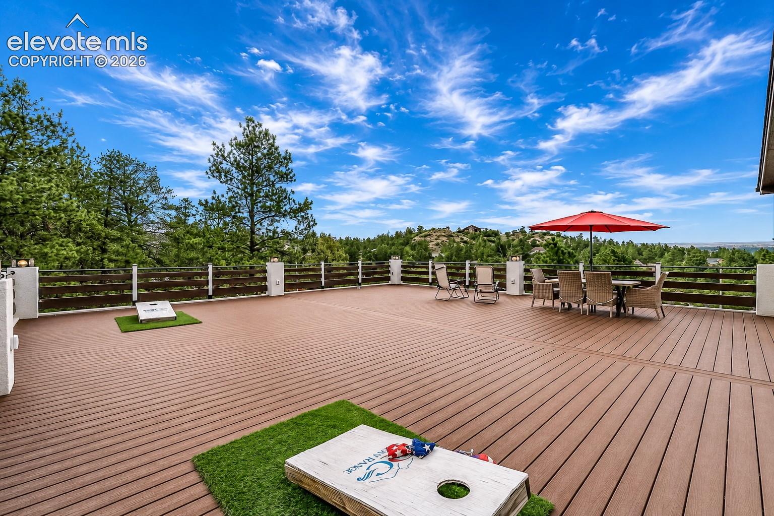 Lots of room for entertaining, outdoor dining, and fun.