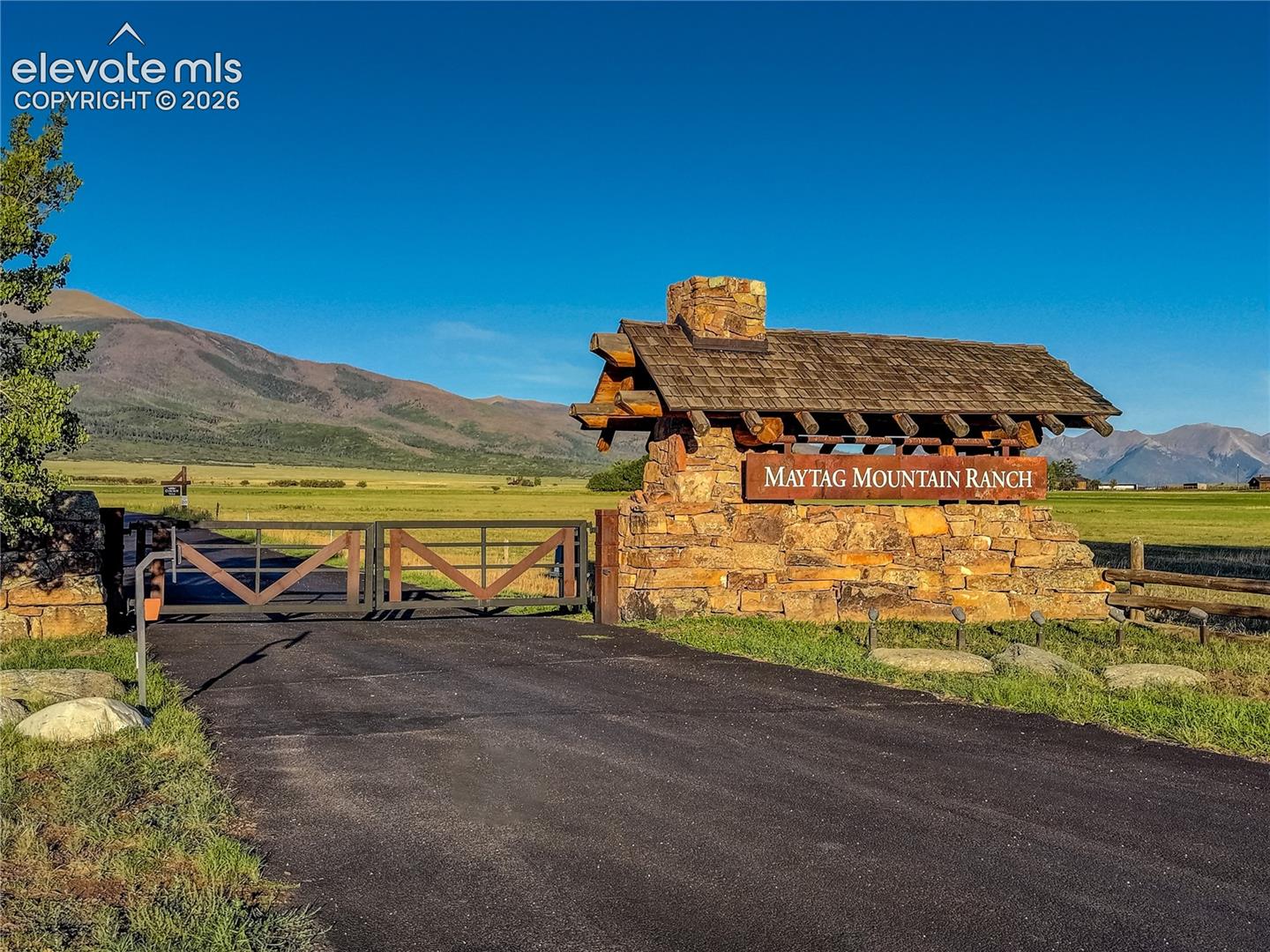 Within the gated community of Maytag Mountain Ranch