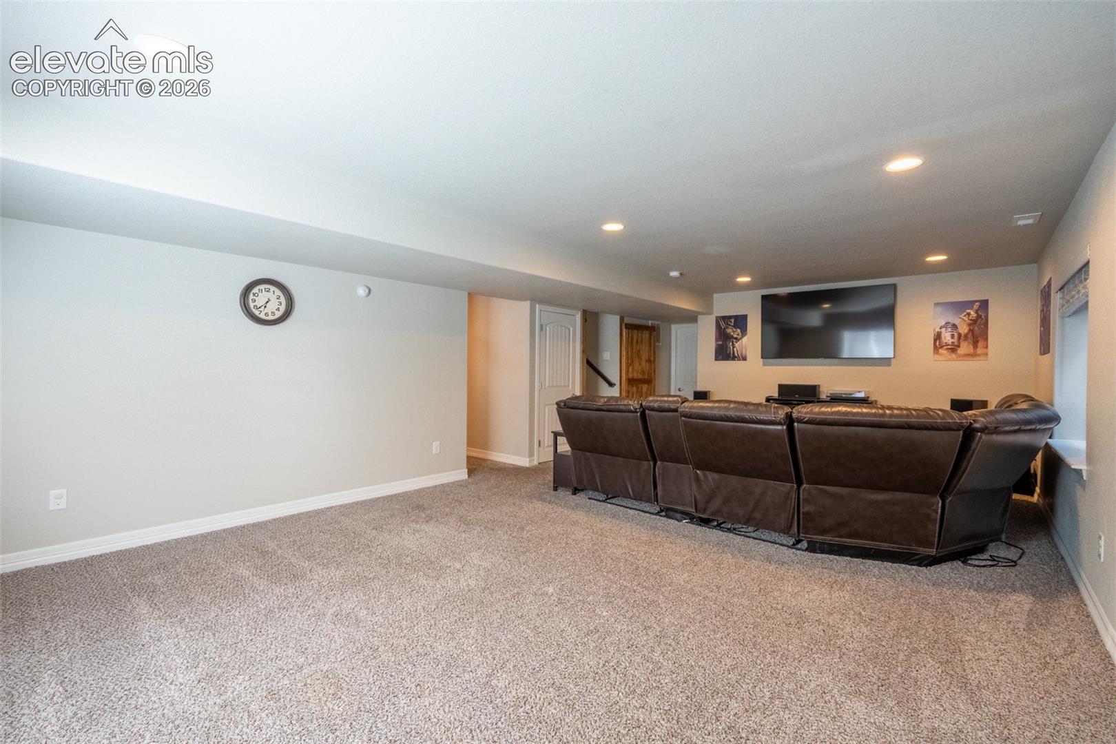 Second living room - basement