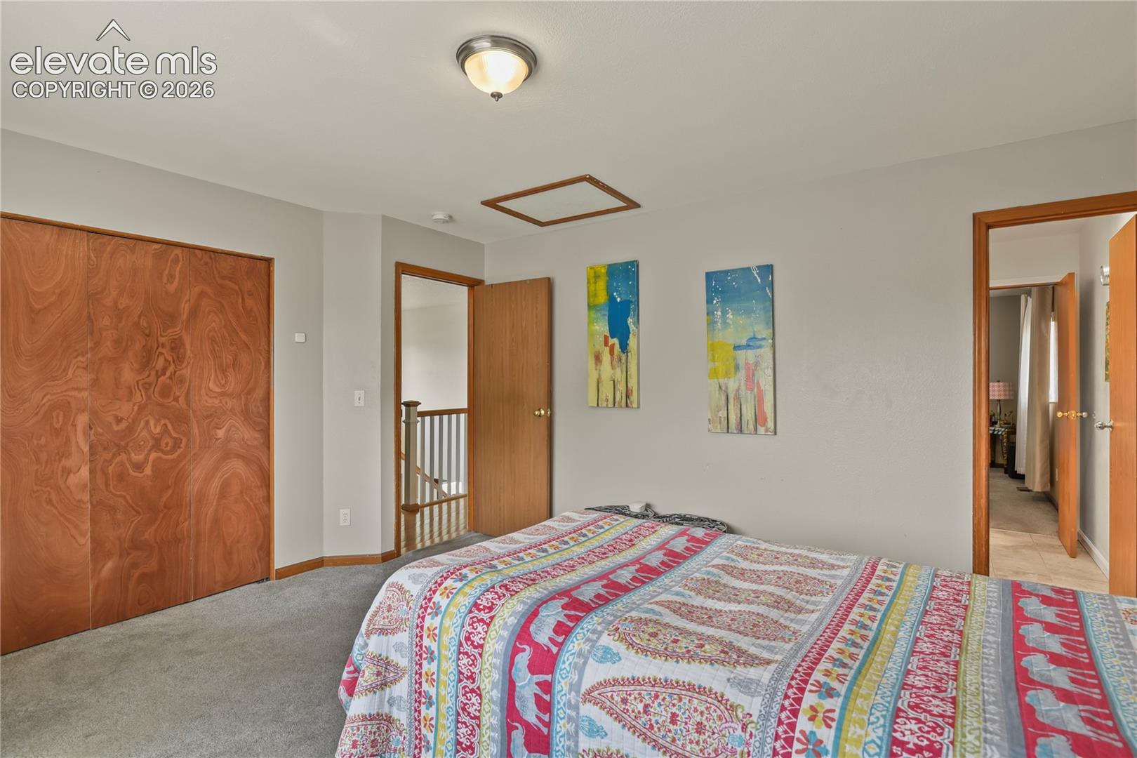 Upper level bedroom