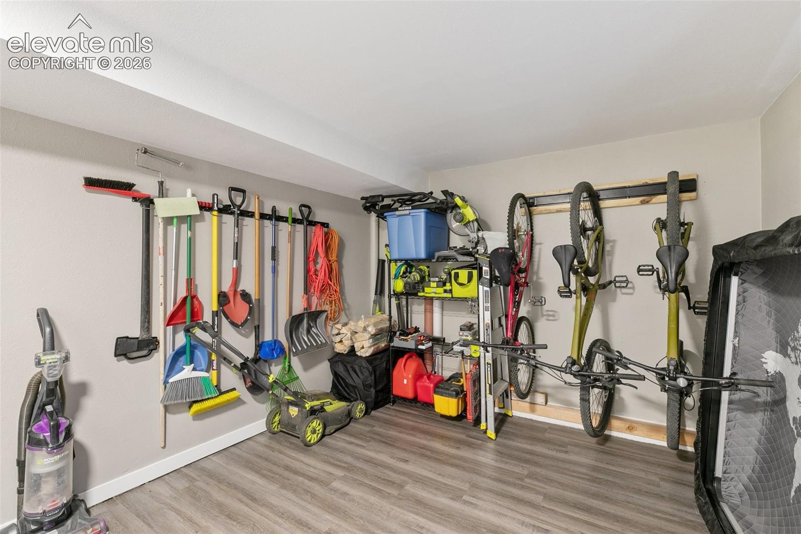 Main level large mudroom and laundry with ample room for storage