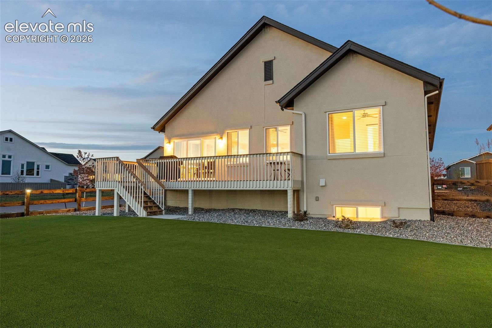 A green back yard year round? Yes, please! 