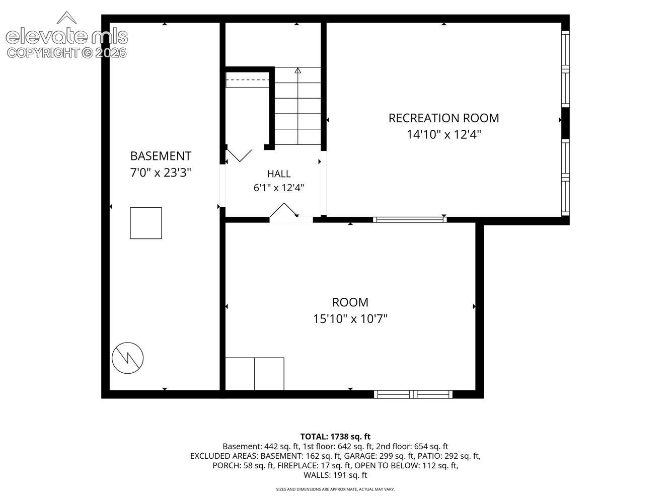 Basement Floor Plan.