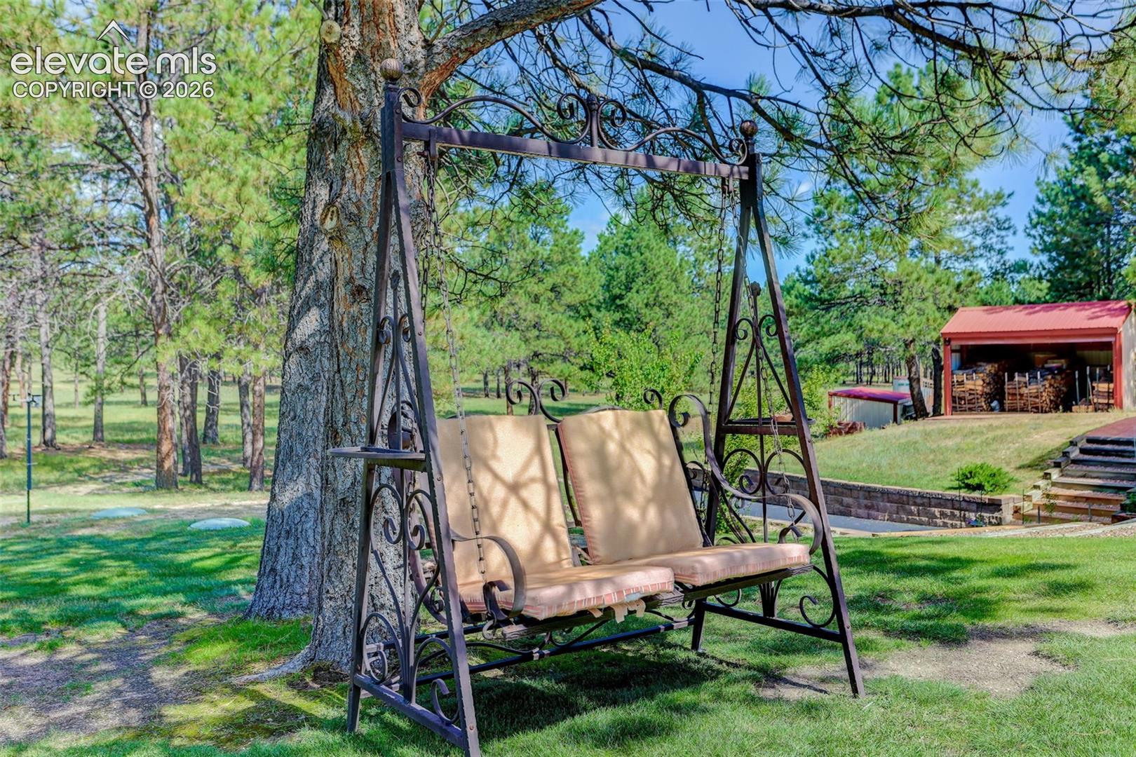Shed with 4 chords of wood.