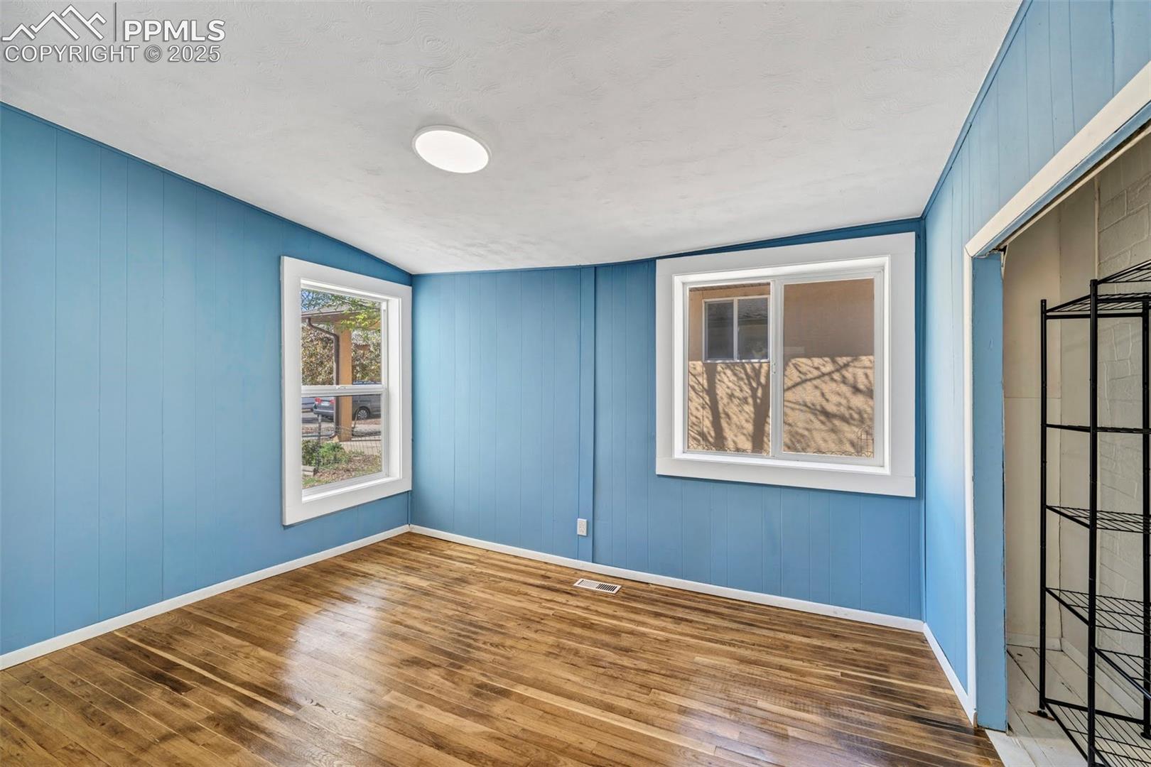 Blue bedroom