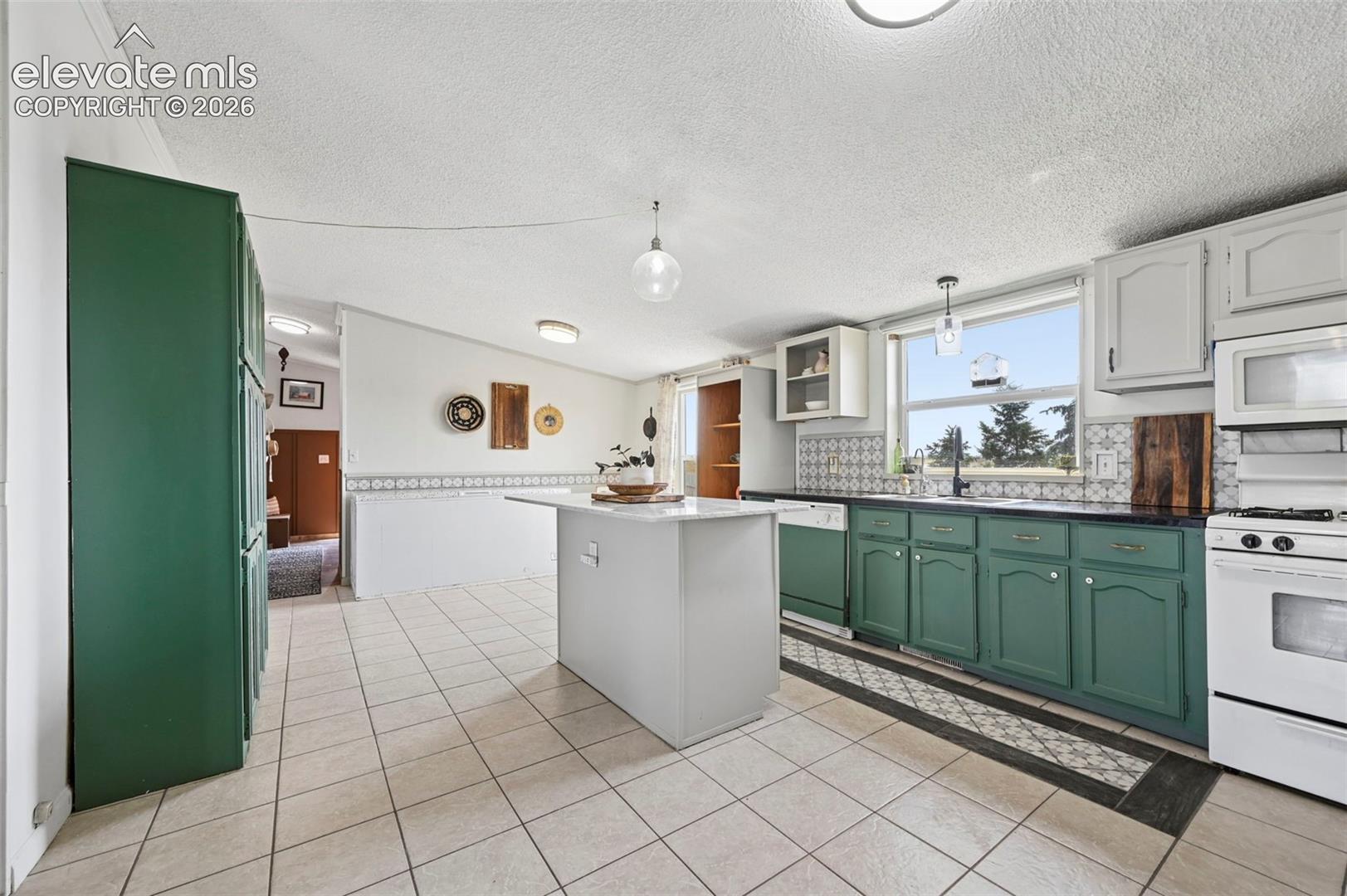 Large Eat In Kitchen with Pantry Cabinet