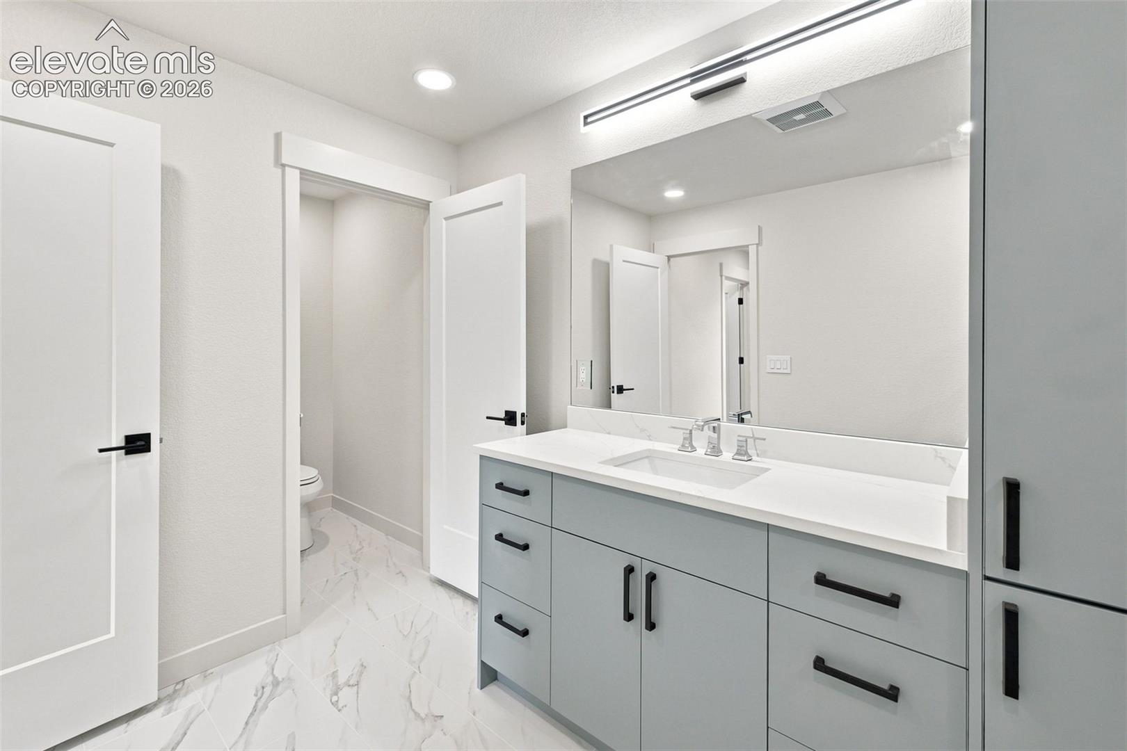 image is from the model unit. subject property has same finishes.