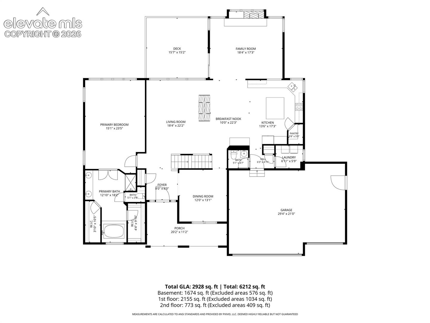 Main Level Floor Plan!