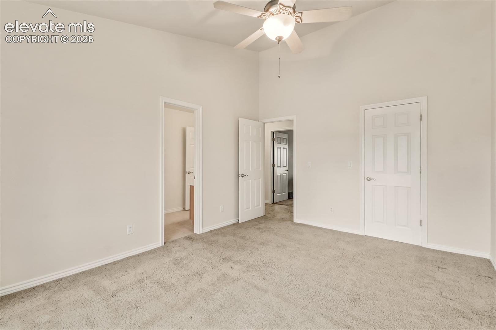 Spacious main level guest bedroom