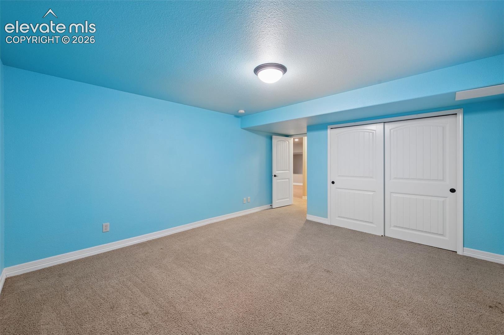 basement bedroom