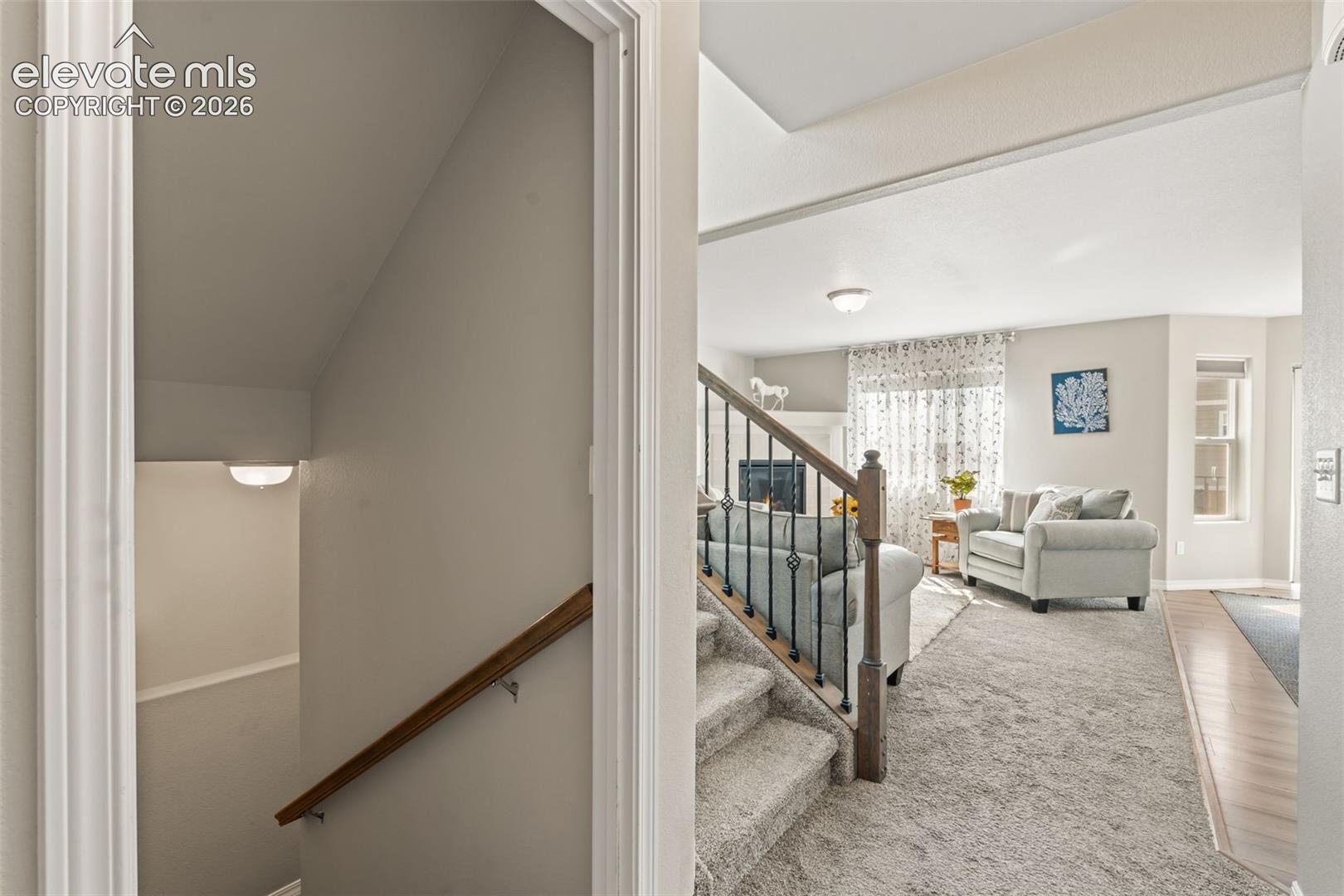 Stairs to basement