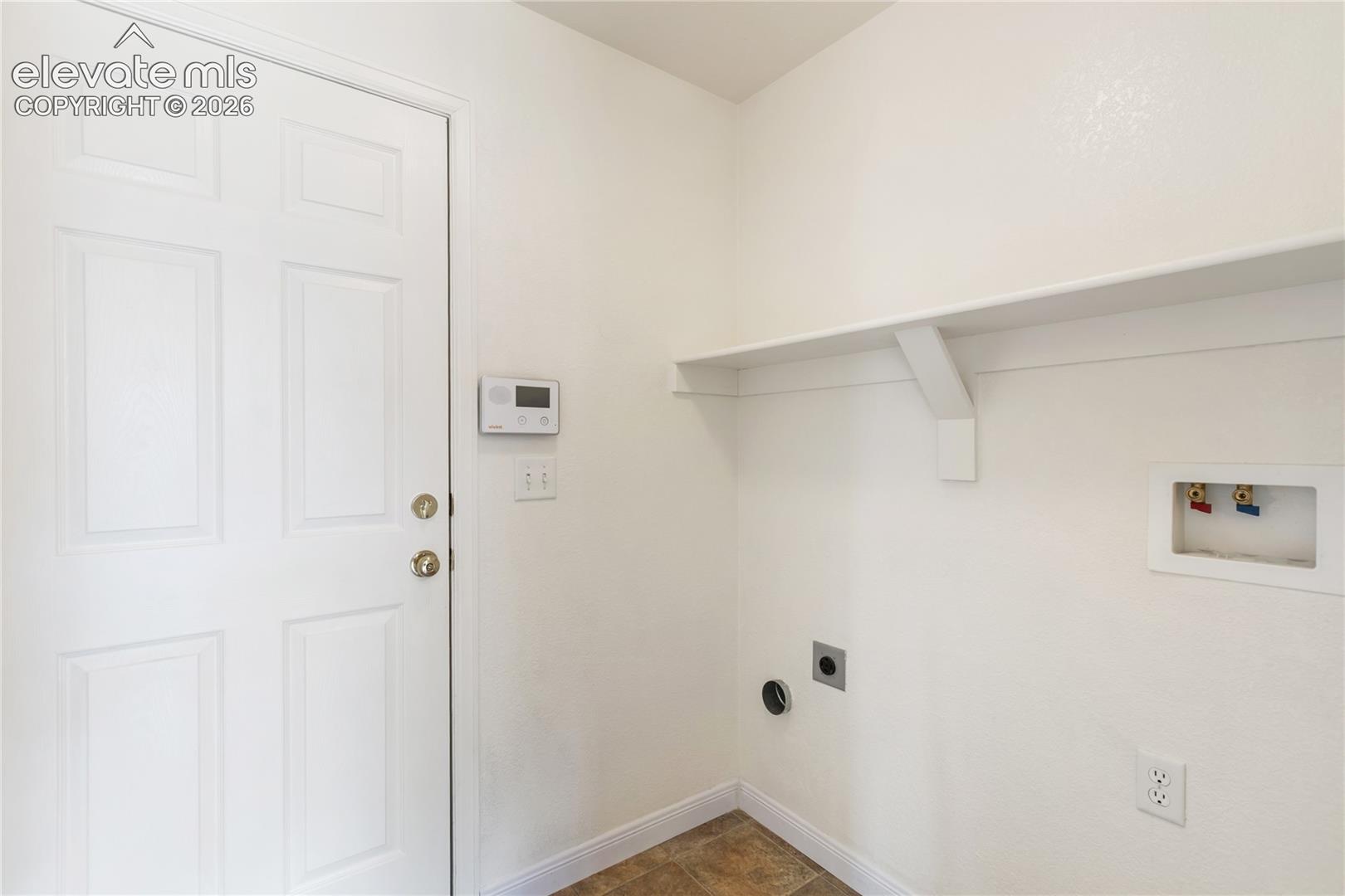 Laundry area.